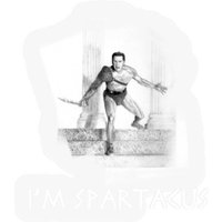 I'm Spartacus - Pencil Drawing Stickers - Spartacus - Stickers