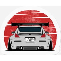 Vintage Jdm 350-z - 350z Car - Stickers
