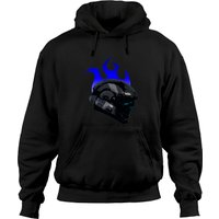Halo Odst Helmet Blue Flame - Halo - Hoodies — Sweats à capuche pour hommes