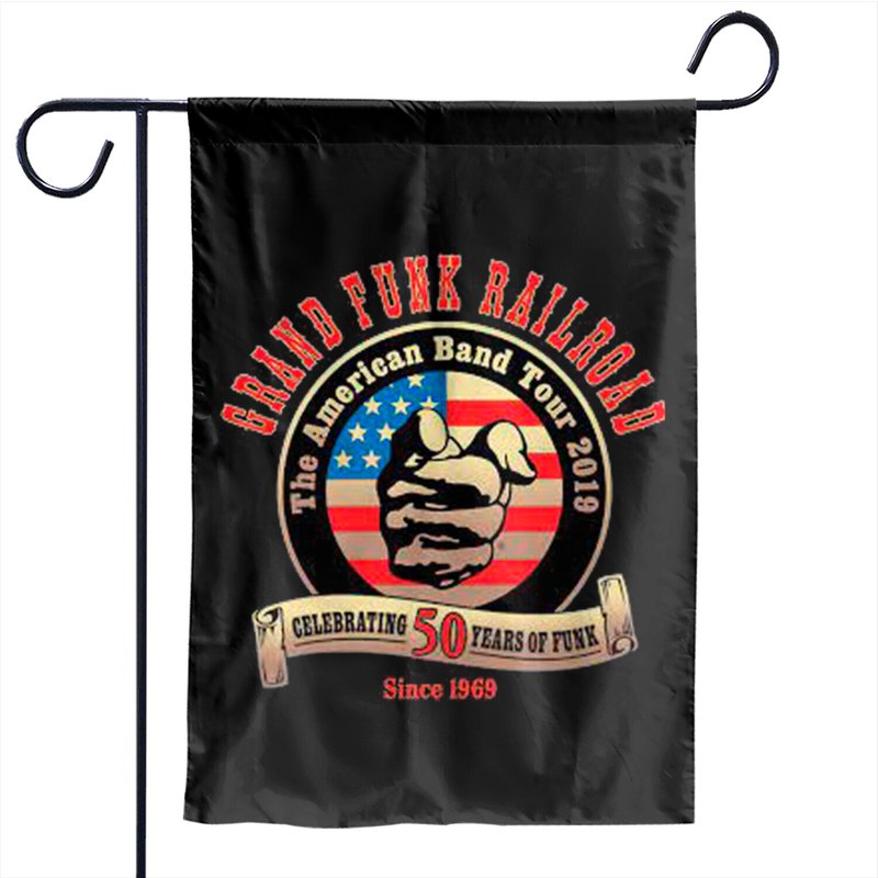 Grand Funk Railroad Since 1969 Garden Flags — Decorative Flags