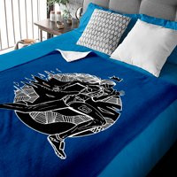 Chalk No 1 Track And Field Runner - Track And Field - Baby Blankets