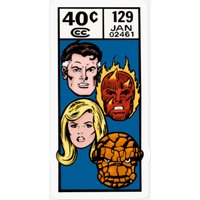 Fantastic Four Heads - Fantastic Four - Stickers