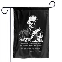 Pope John Paul Ii - John Paul Ii - Garden Flags