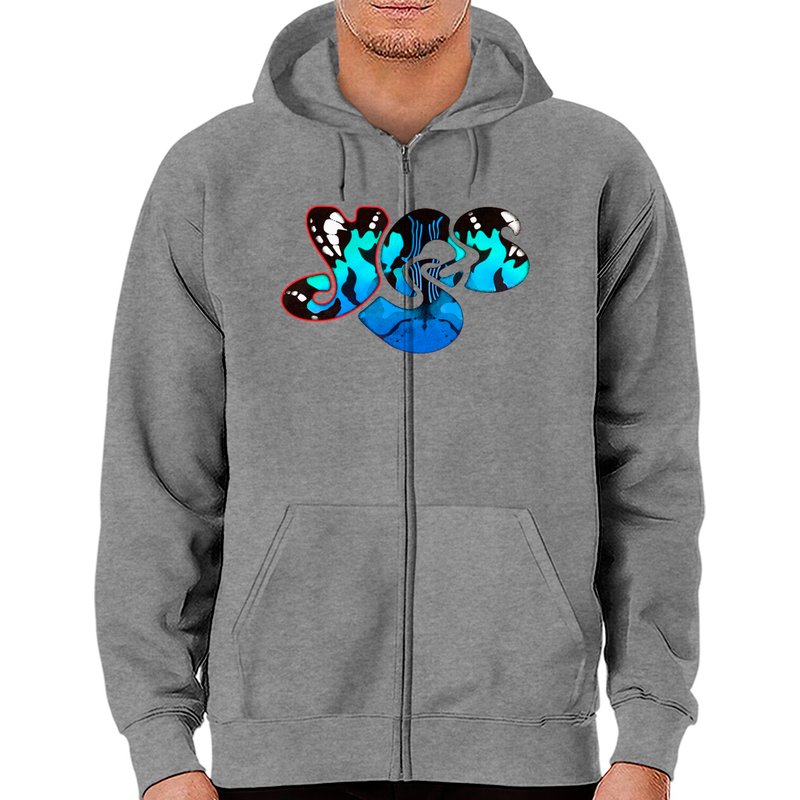 Yes Band New Zip Hoodies — Sweats à capuche pour hommes