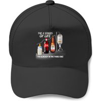 4 Stages Of Life - Funnytee - Baseball Caps