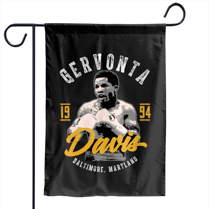 Gervonta Davis Garden Flags — Drapeaux décoratifs