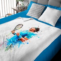 Rafael Nadal Art Baby Blankets