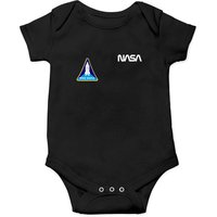 Officially Approved Merchandise - Vintage Nasa Logo & Space Shuttle Mission Patch - Nasa Logo - Onesies — Bodys bébé