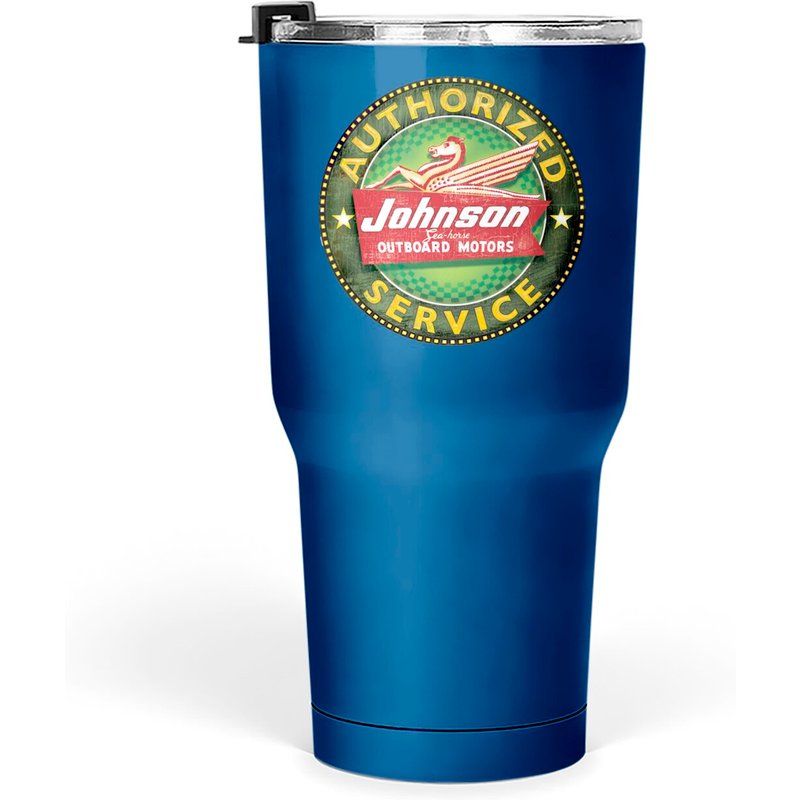 Johnson Seahorse Vintage Outboard Motors - Johnson Outboards - Tumblers 30 Oz — Tasses et gobelets