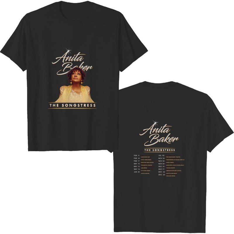 Anita Baker 2023 Tour Shirt, Anita Baker Fan Shirt — T-shirts pour hommes