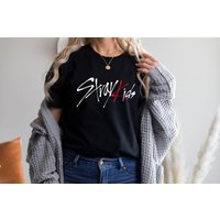Stray Kids Logo T-shirt For Fans