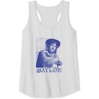 Waylon Jennings / Vintage Aesthetic Faded Style Fan Design - Waylon Jennings - Tank Tops — T-shirts pour hommes
