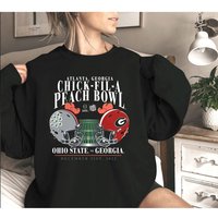 Peach Bowl Georgia Vs Ohio State 2022 Sweatshirt — Sweats à capuche pour hommes