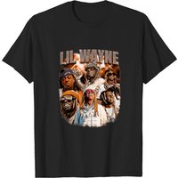 Lil Wayne Vintage Tee, Bootleg Design T-shirt, 90s Rap T-shirt