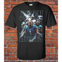 Jalen Hurts 90s Style Bootleg Rap Tee