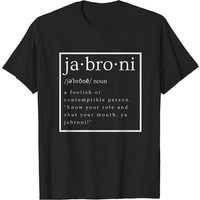 Jaboroni Tee, Travis Kelce Quote Tee, Jaboroni Definition, Know Your Role Shirt