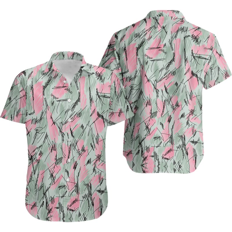 Jim Hopper Hawaiian Shirt - Short Sleeve Hawaiian, Aloha Shirt — Chemises décontractées pour hommes