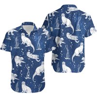 Otter Hawaiian Beach Shirt