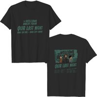 Our Last Night 2023 Tour Shirt, The Welcome Back Tour, Our Last Night Fan Gift — T-shirts pour hommes
