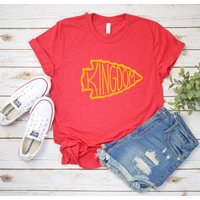 Kingdom Arrowhead Shirt, K.ansas City, Football Shirt — Mens T Shirts