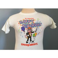90s Vintage Chuck E. Cheese's 1992 Happy Birthday We're Making Magic At Showbiz