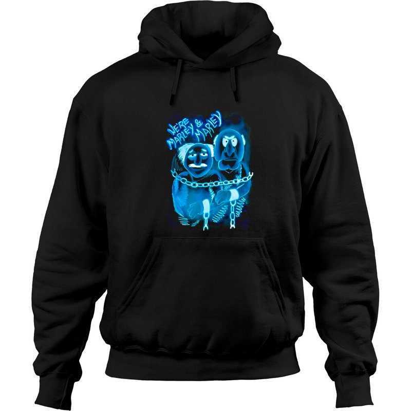 Marley & Marley - Muppet Christmas Carol Graphic Hoodies — Sweats à capuche pour hommes