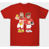Mahomes Kelce Football Guys - Mahomes - T-shirt