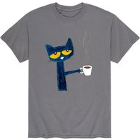 Pete The Cat - With Coffee - Men's Short Sleeve T-shirt