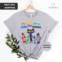It's A Good Day To Teach Tiny Humans The Cat Shirt, Back To School Shirt Pete The Cat — T-shirts pour hommes