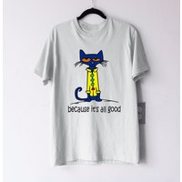 Groovy Blue Cat T-shirt - Pete The Cat