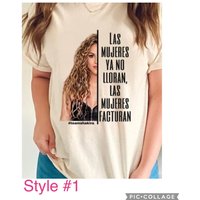 Shakira Women No Longer Cry T-shirt