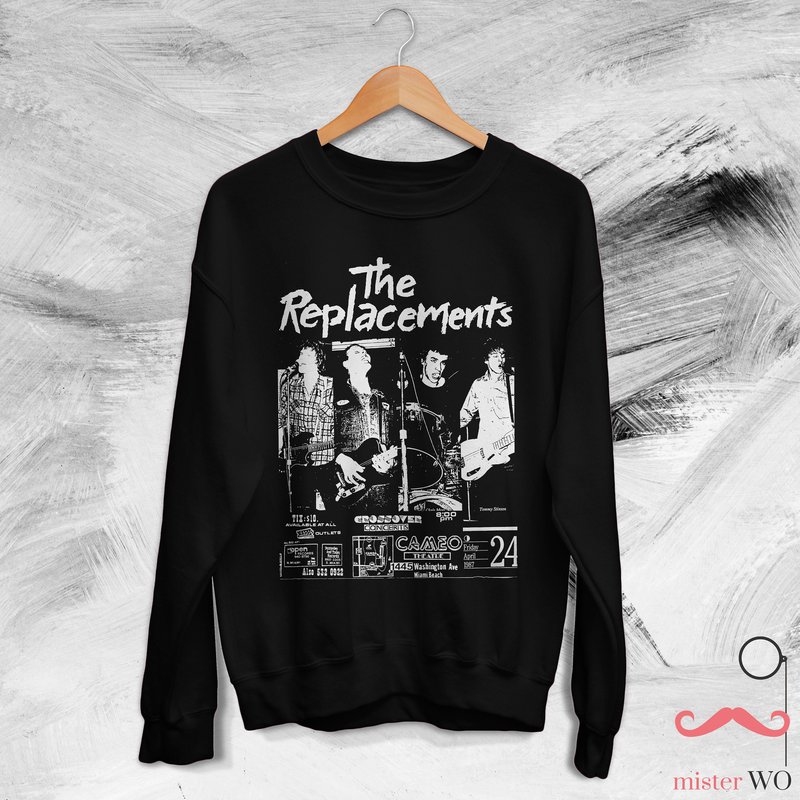 The Replacements Band Concert Sweatshirt - The Replacements — Sweats à capuche pour hommes