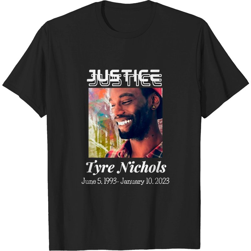 Justice For Tyre Nichols Shirt, Stop Police Brutality, Black Lives Matter Shirt