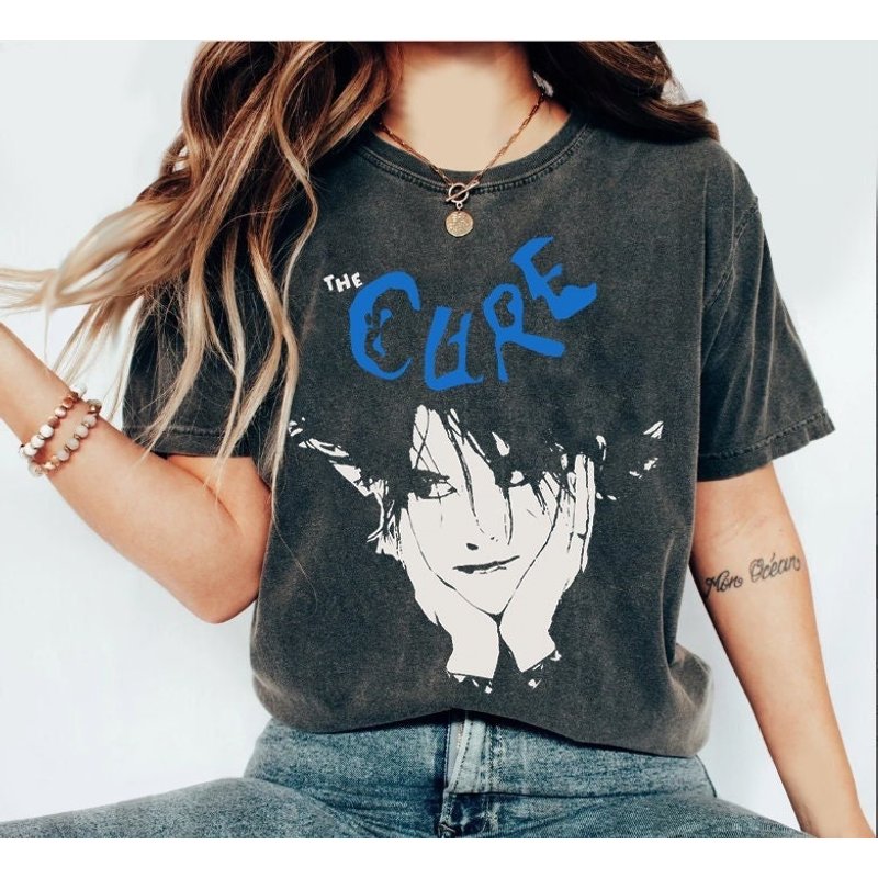 The Cure T-shirt, Unisex Garment-dyed T-shirt
