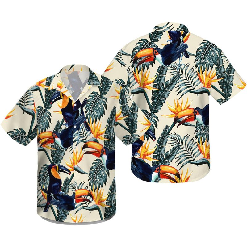 Scarface Al Pacino Hawaiian Aloha Shirt — Chemises décontractées pour hommes