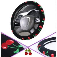 Cherry Car Accessory Cute Car Steering Wheel Cover
