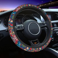 Flower Boho Bohemian Car Steering Wheel Cover
