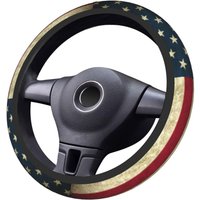 Vintage American Flag Steering Wheel Cover — Steering Wheel Cover