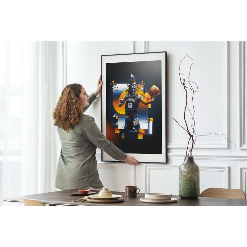 Ja Morant Memphis Grizzlies Poster Print Basketball Wall Art — Posters & Prints