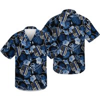 Hawaiian Police Thin Blue Line Shirt
