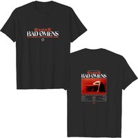 Bad Omens Band Concrete Jungle Tour 2023 Shirt — T-shirts pour hommes
