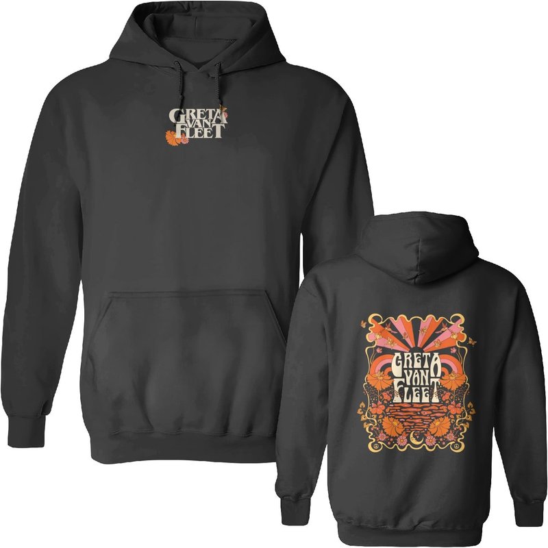 Greta Van Fleet Sweathirt, Greta Van Fleet 2023 Tour Concert Dates Hoodie