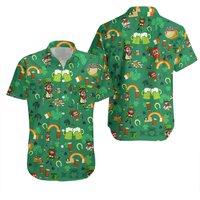 St Patrick's Day Hawaiian Shirt — Mens Casual Shirts