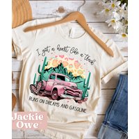 Heart Like A Truck T-shirt, Song Lyrics T-shirt, Cowgirl T-shirt
