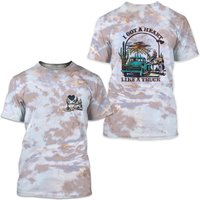 Heart Like A Truck Tye Dye T-shirt | Lainey Wilson Shirt