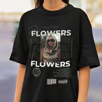 Miley Cyrus Flowers Vintage Shirt