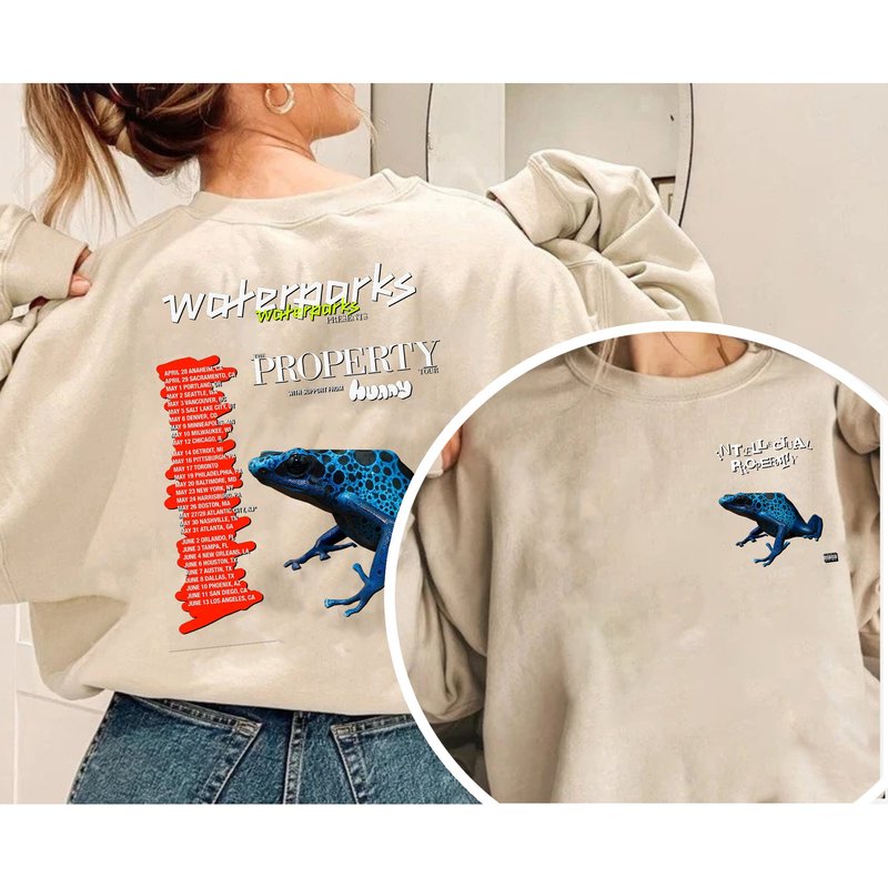 Waterparks Band Shirt, Waterparks The Property Tour Shirt, Intellectual Property Album Sweatshirt