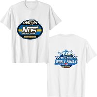 Y2k 2010s World Of Outlaws Dirt World Finals Racing Graphic T-shirt — T-shirts pour hommes