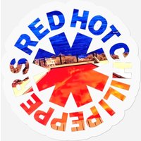 Vintage Rhcp Stickers, Red Hot Chili Peppers Californication Asterisk Stickers