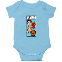Fantastic Four Corner Box Art (light Blue) - Fantastic Four - Onesies — Bodys bébé
